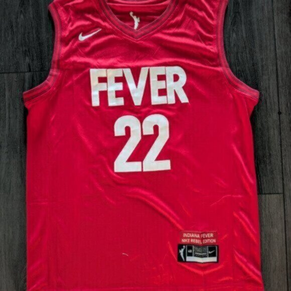Caitlin Clark #22 Indiana Fever Red Rebel Edition Stitched Jersey - Picture 5 of 6